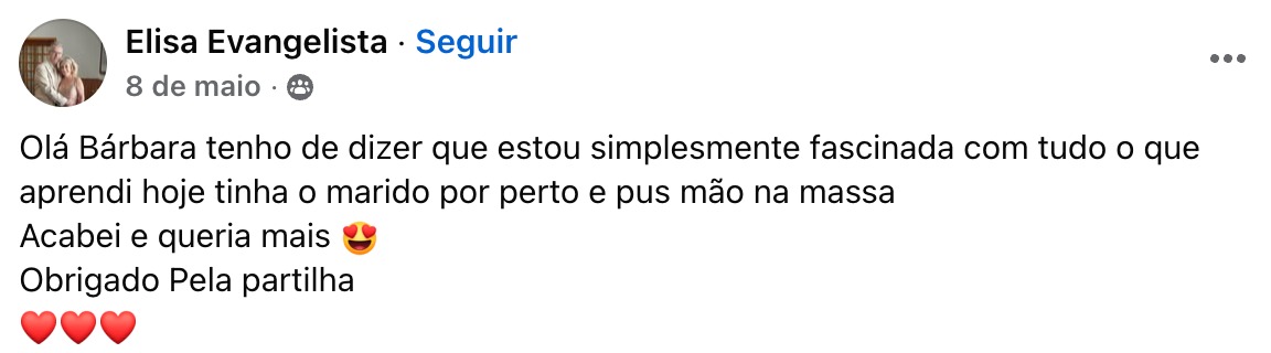 Depoimento de Elisa Evangelista